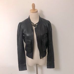 Moda International leather jacket